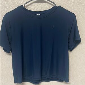lululemon athletica Deep Blue Short Sleeve Tee